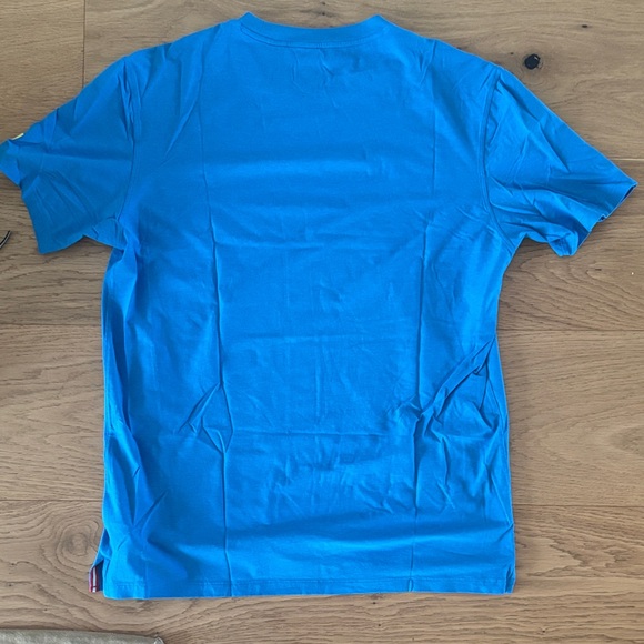 Wilson Bright Blue T-Shirt with Yellow Logo - Picture 3 of 3